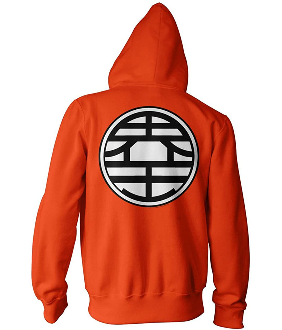 Dragon Ball Z Kame Symbol Zip-Up Hoodie