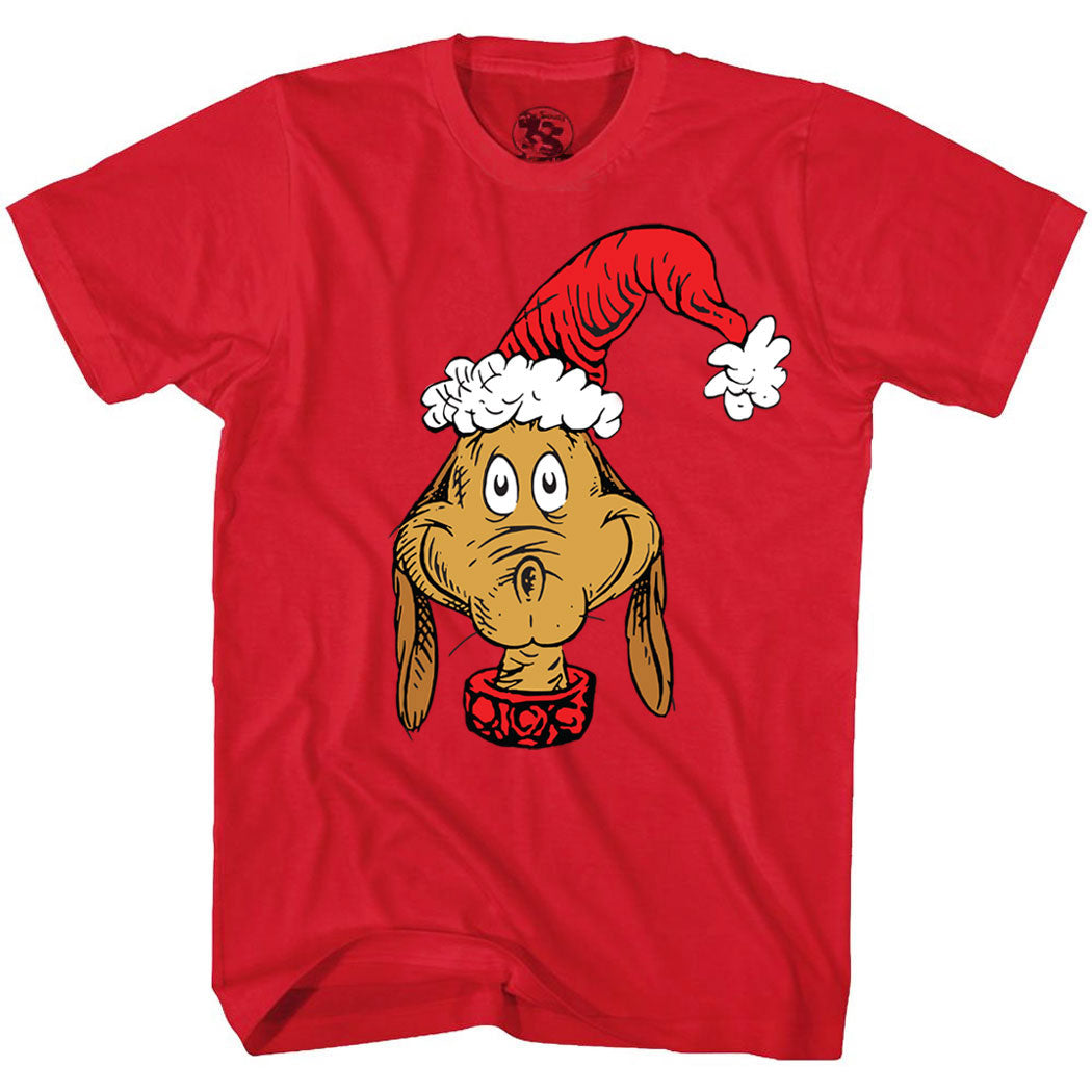 The Grinch Max Dog Santa T-Shirt