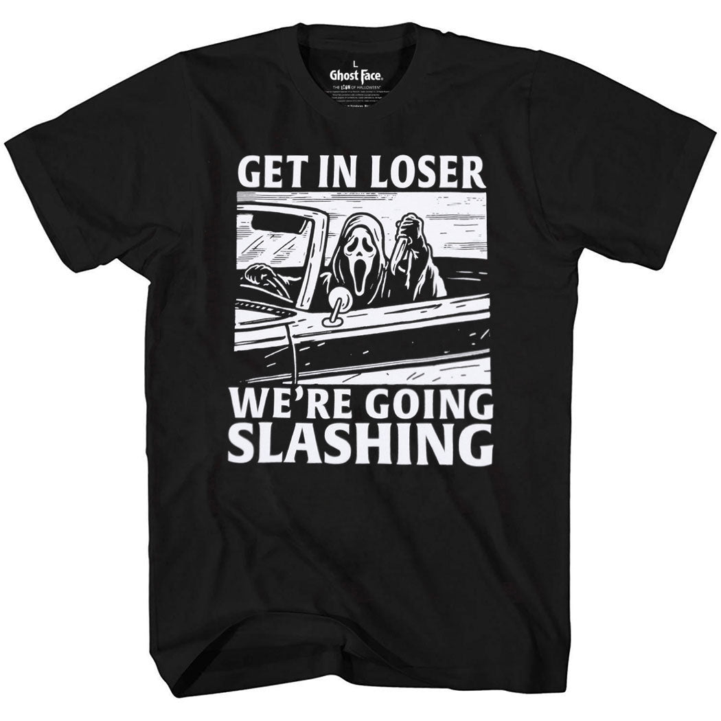 Scream Ghost Face We're Going Slashing T-Shirt