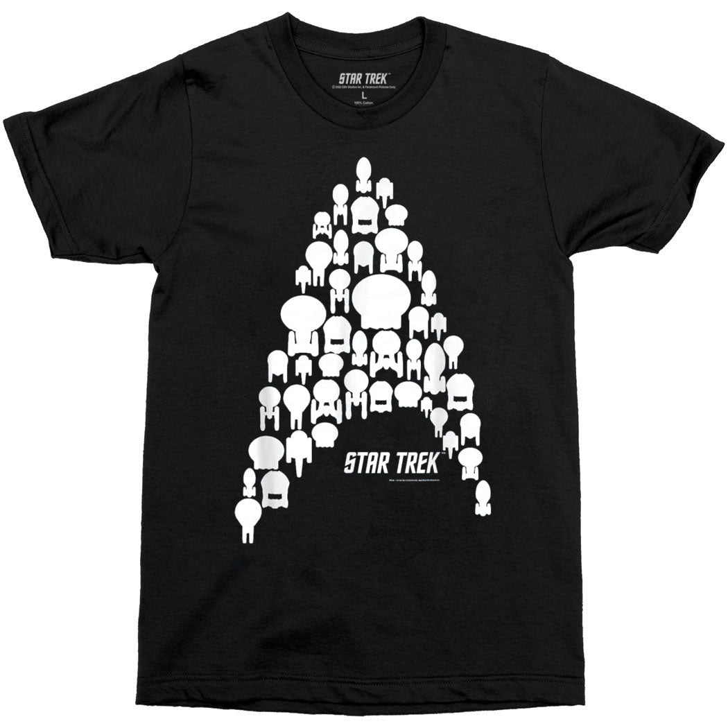 Star Trek The Fleet Collage T-Shirt