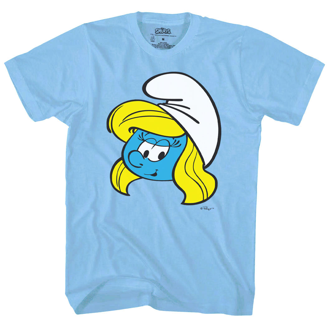 The Smurfs Smurffette Face Costume Shirt