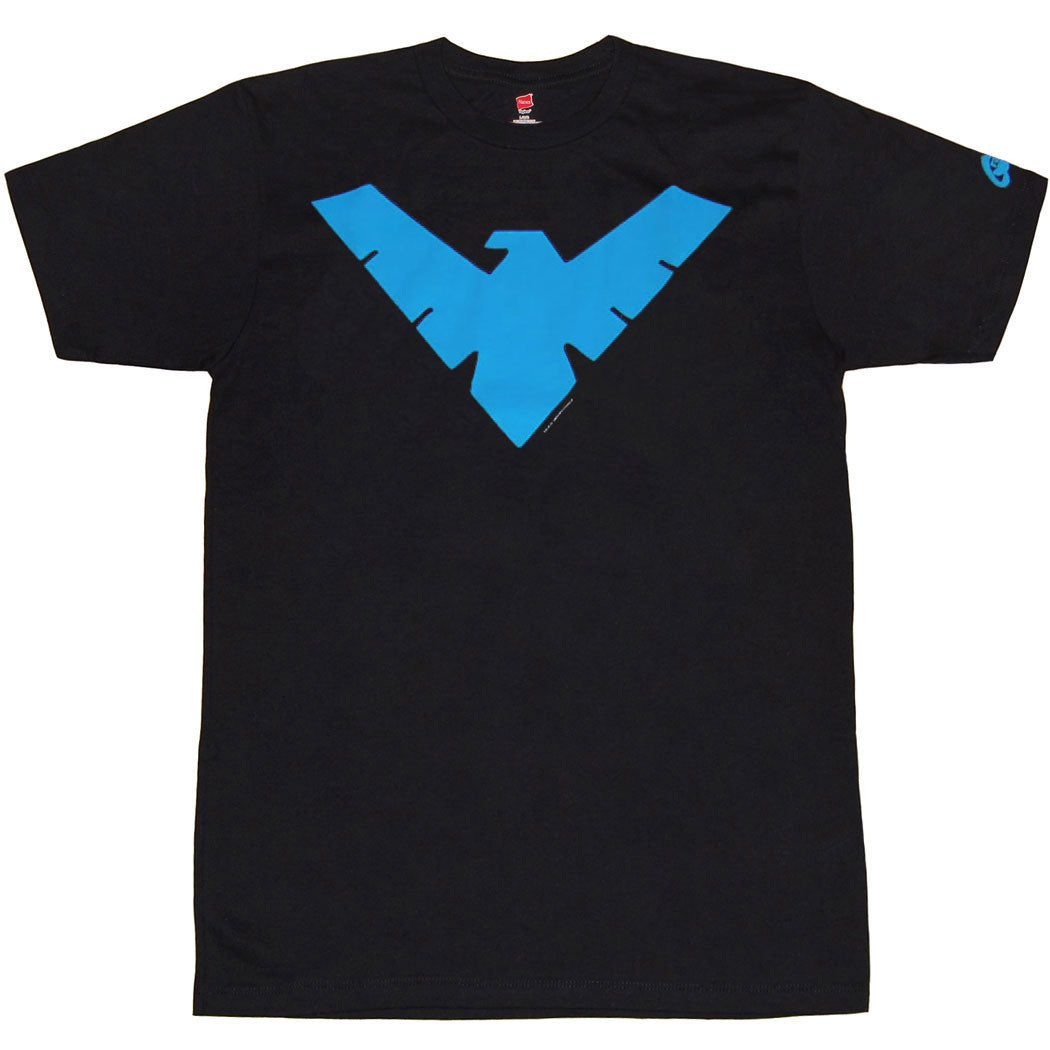 Nightwing Symbol Logo Adult T-Shirt