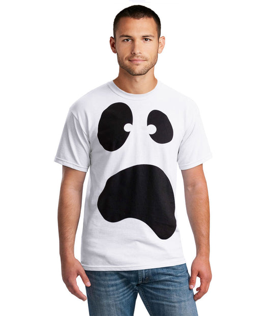 Spooky Ghost Face Halloween Costume T-Shirt