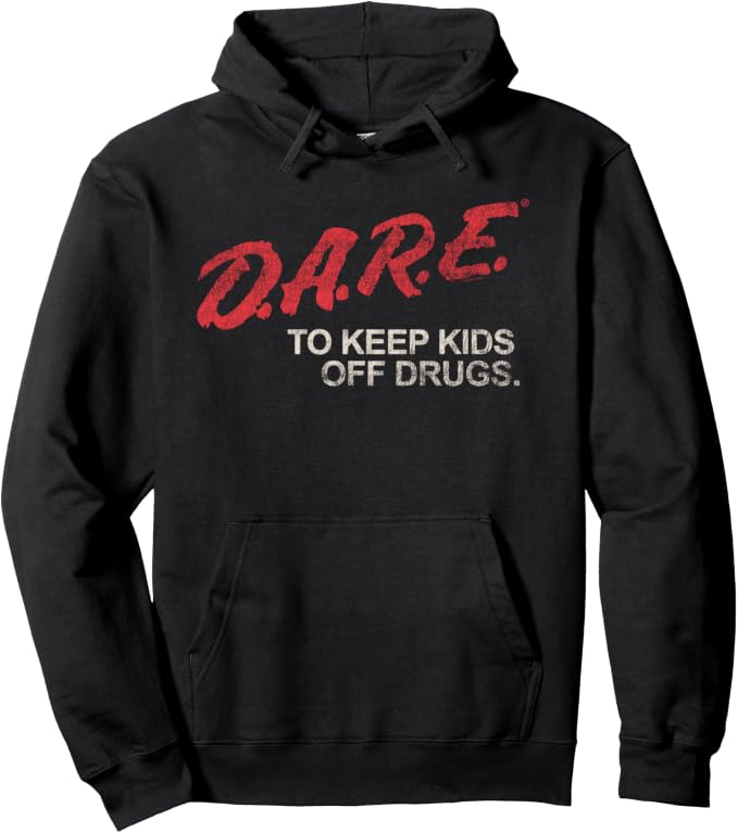 D.A.R.E Distressed DARE Logo Hoodie