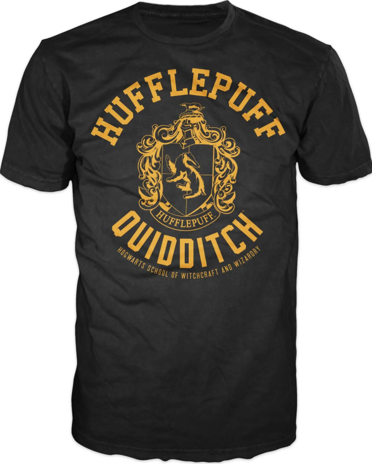 Harry Potter Hufflepuff Quidditch Logo T-Shirt