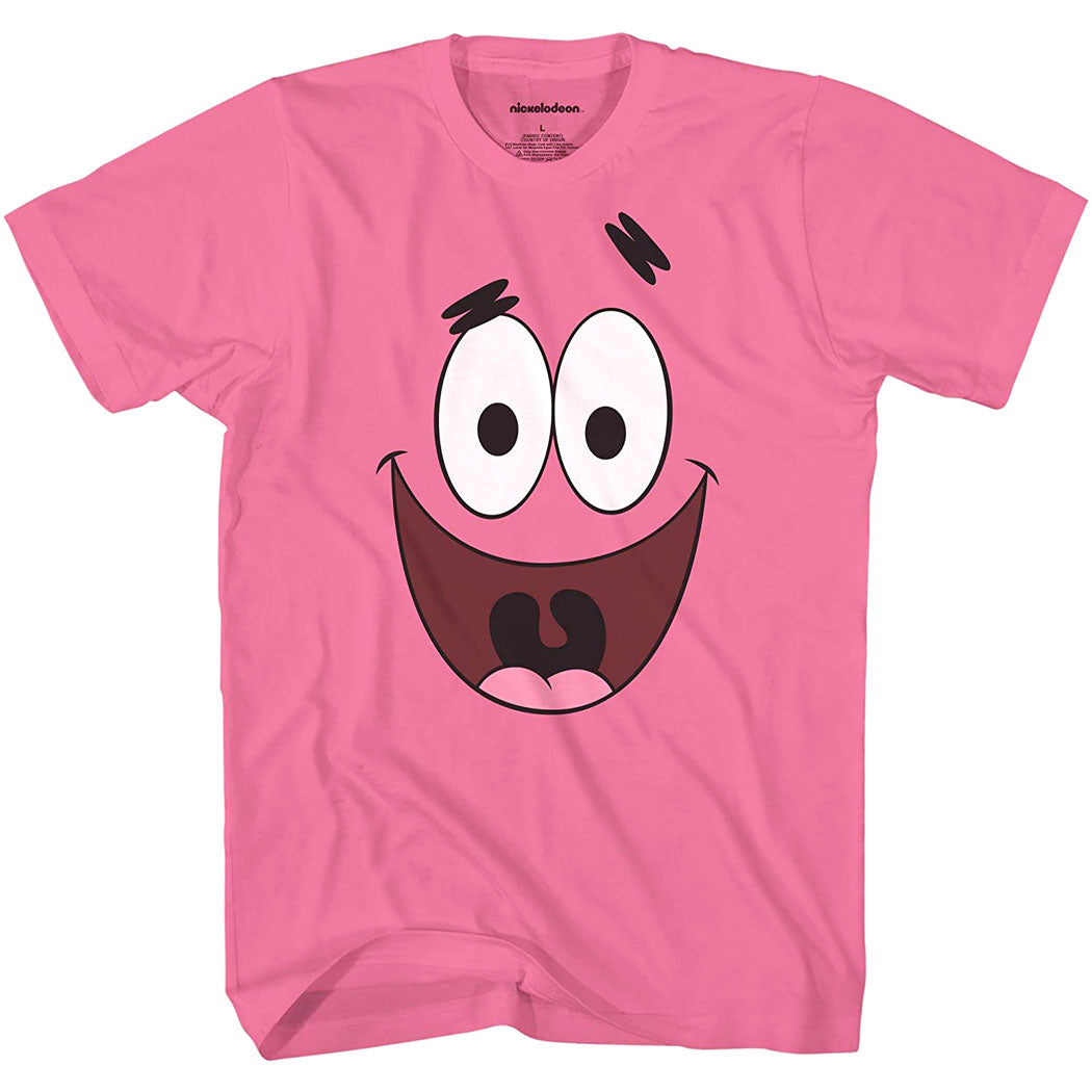 Spongebob Patrick Star Face T-Shirt