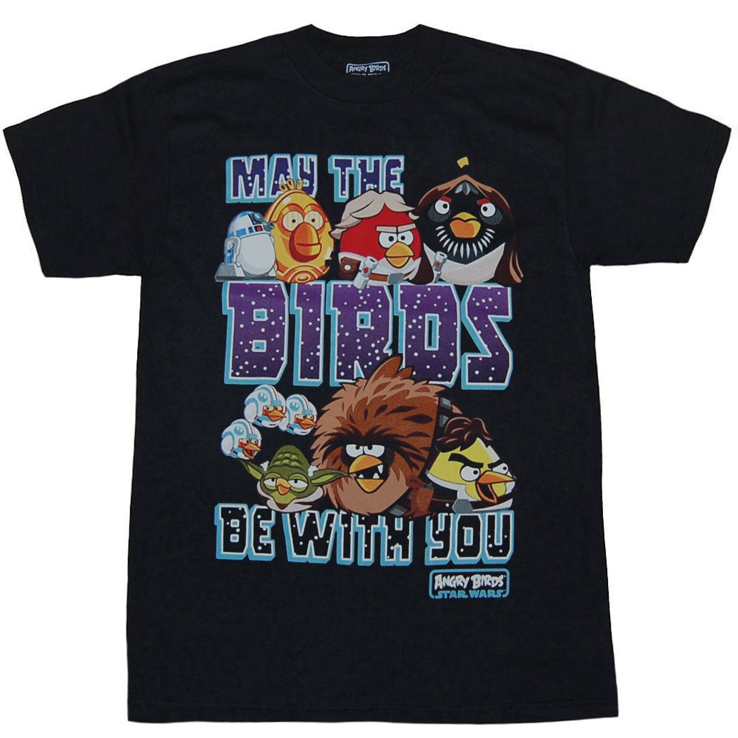 Angry Birds: Star Wars May The Birds Youth T-Shirt – AnimationShops