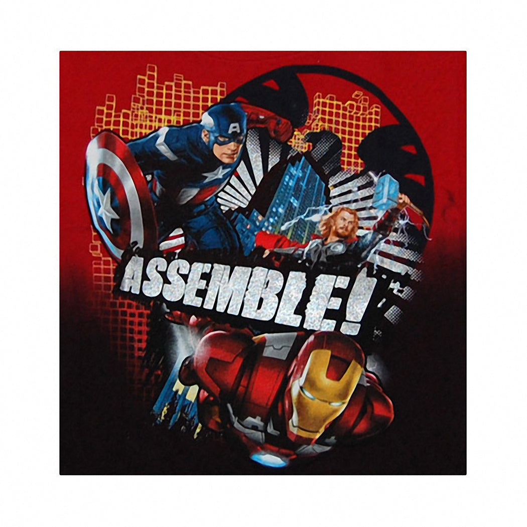 Avengers Movie On The Grid Juvy T-Shirt