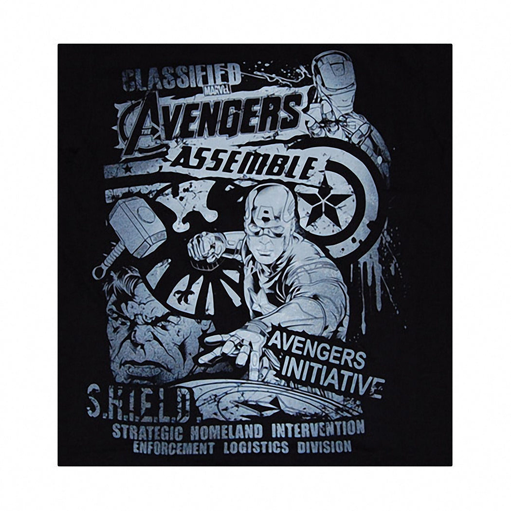Avengers Movie Classified Glow T-Shirt
