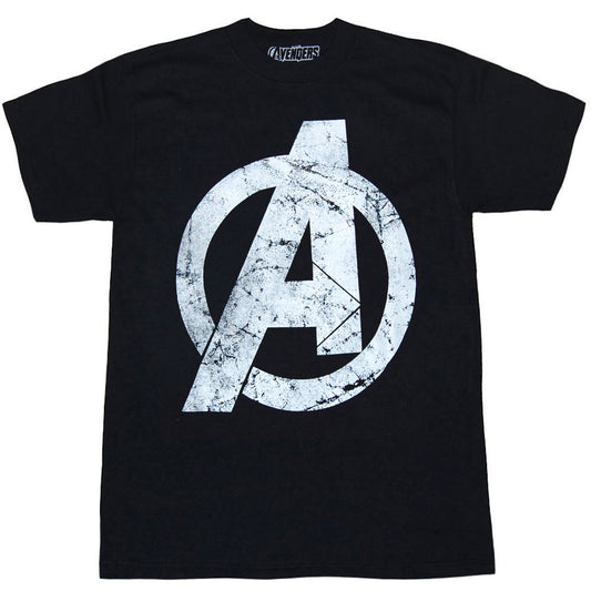 Avengers Movie Distress Logo T-Shirt