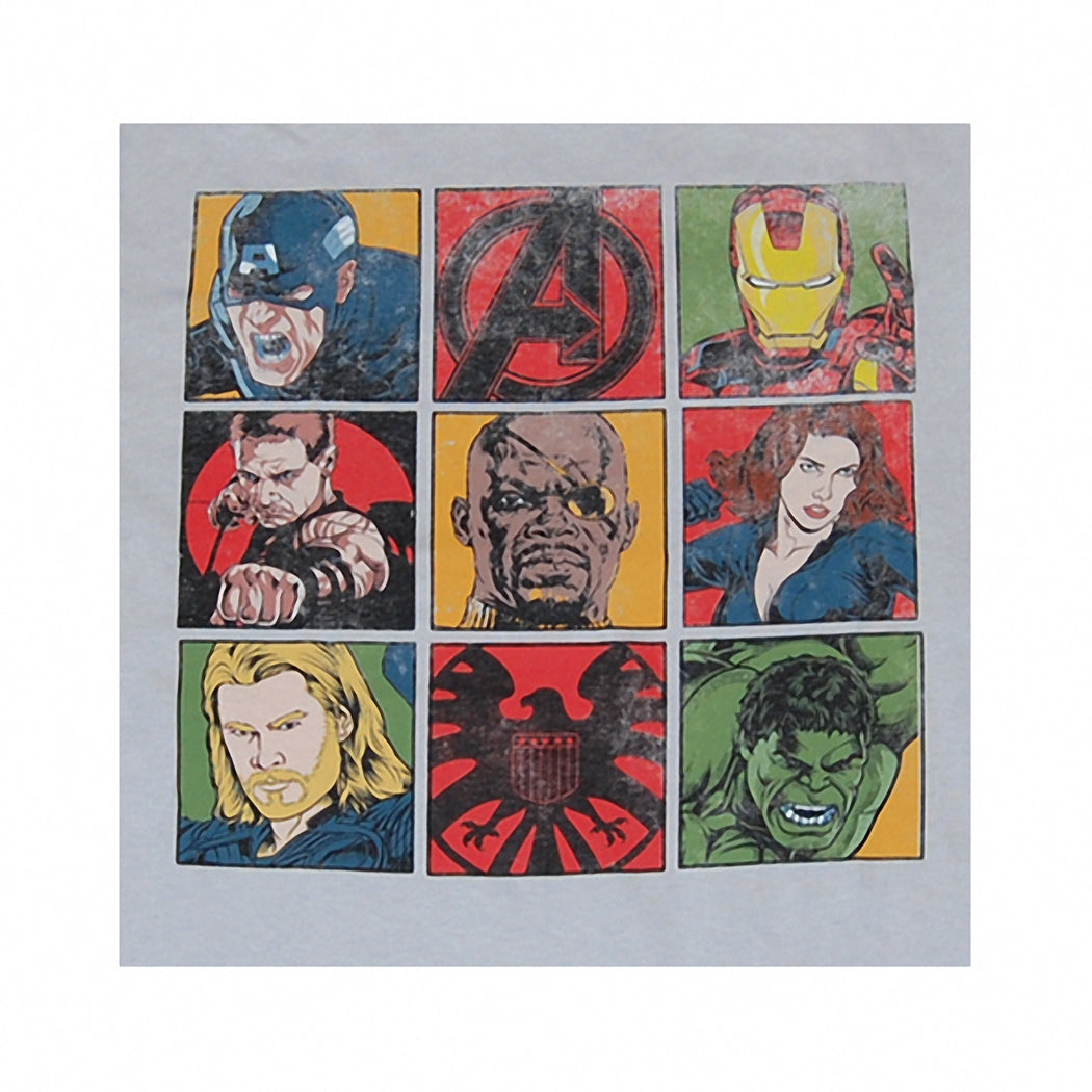 Avengers Square Biz T-Shirt