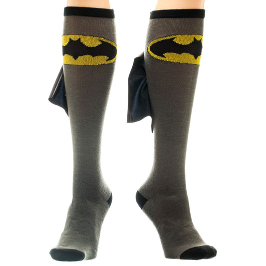 Batman Cape Knee High Socks
