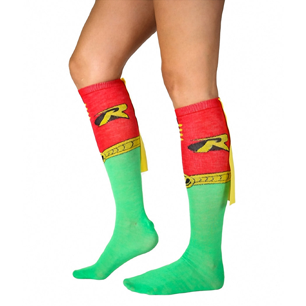 Robin Cape Knee High Socks