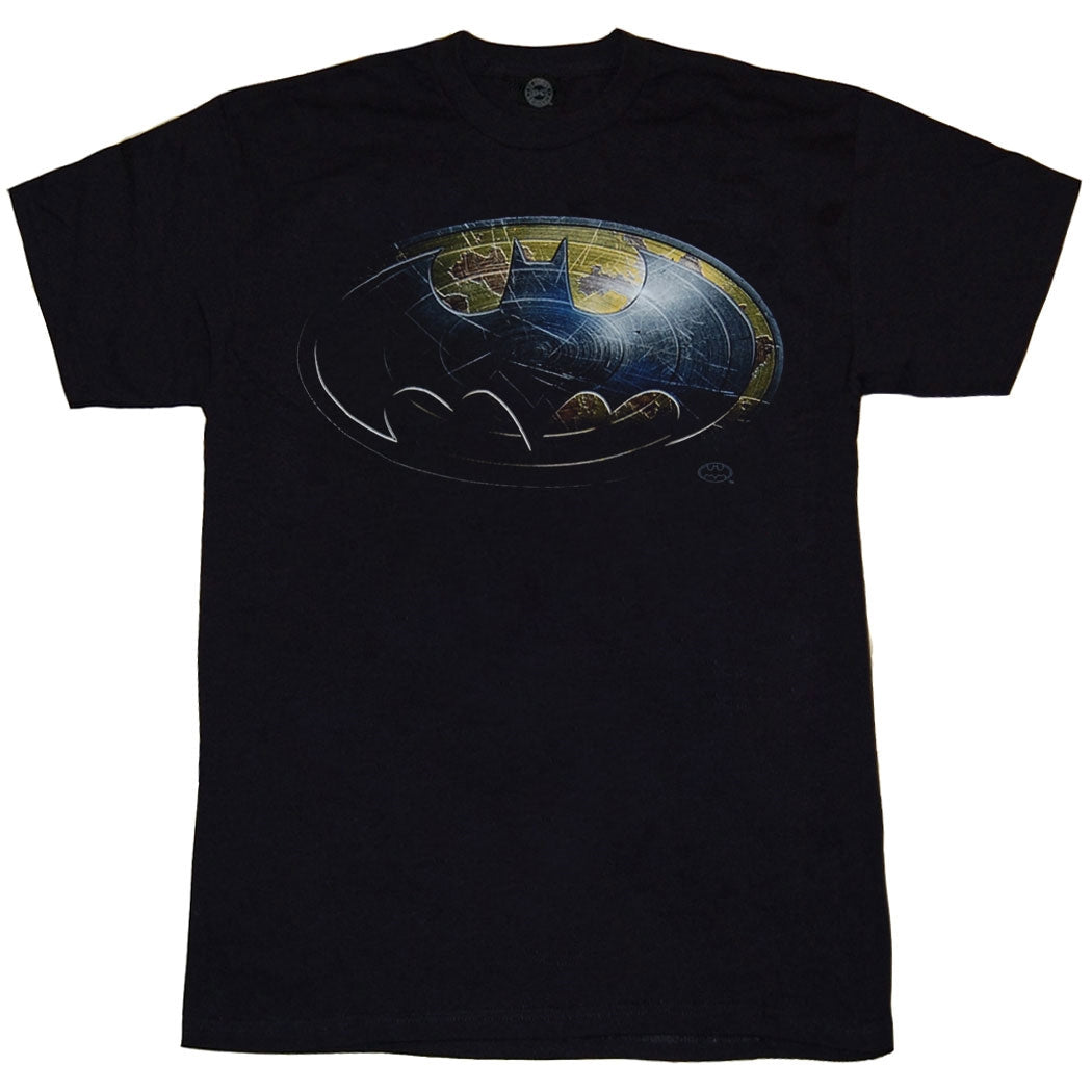 Batman Metal Shield Logo T-Shirt
