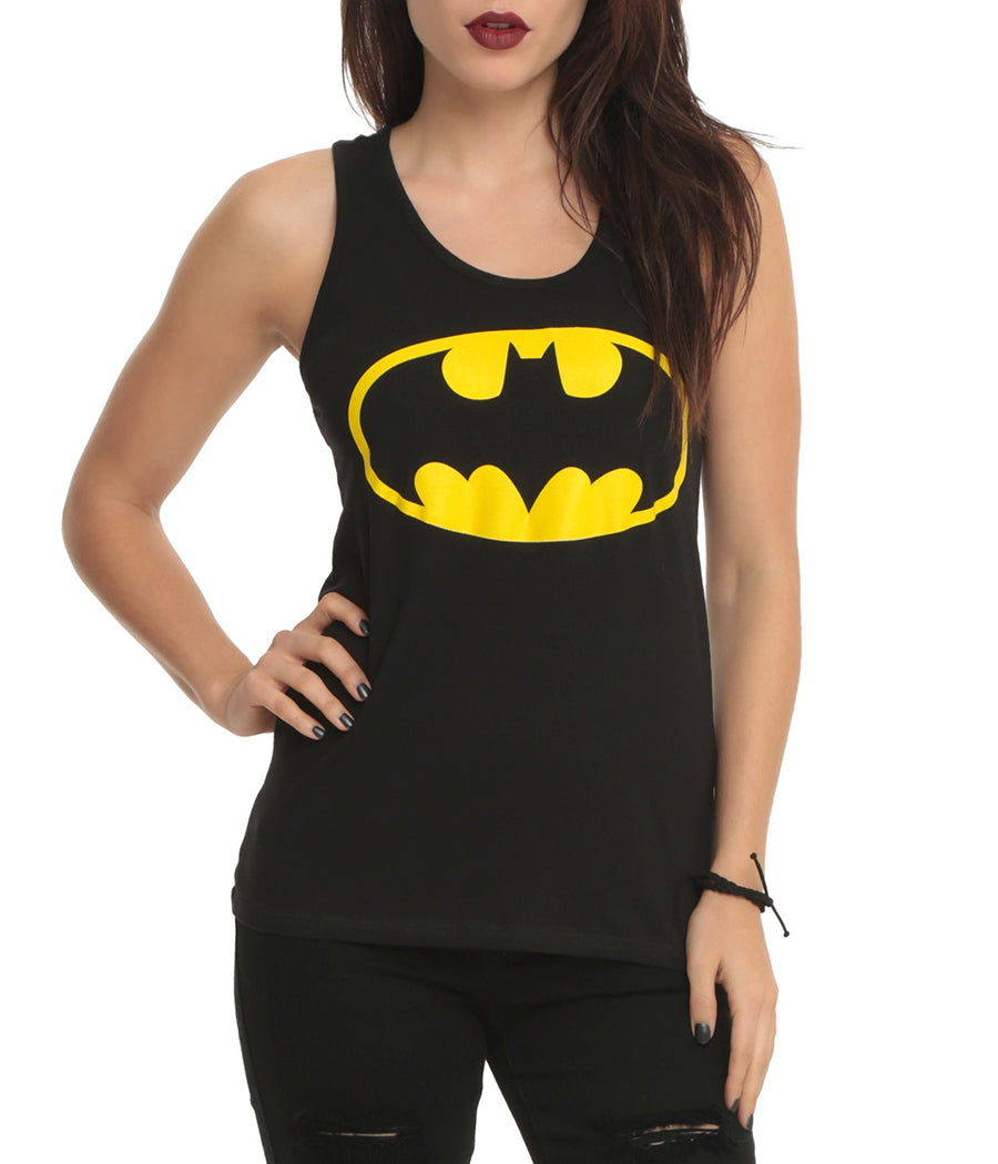 Batman Symbol Junior Women's Tank Top