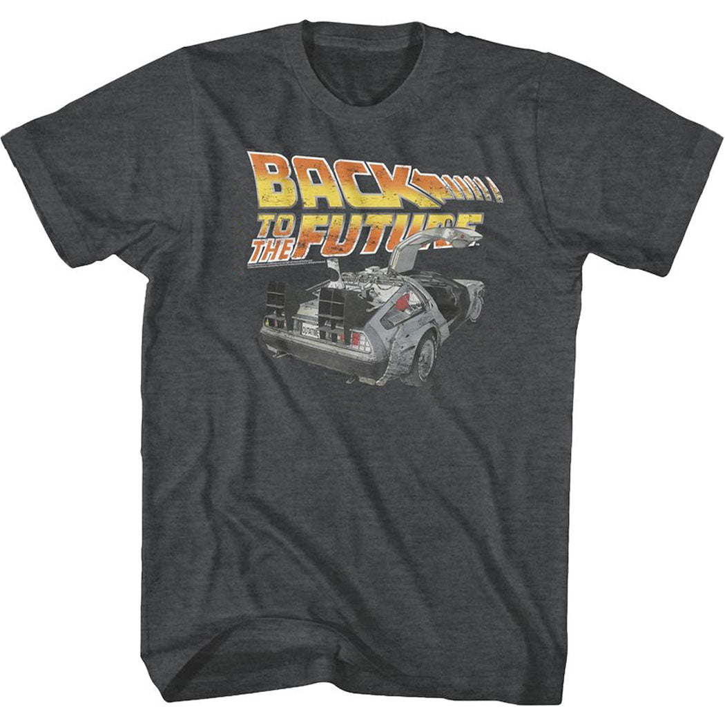 Back To The Future Distressed Delorean T-Shirt