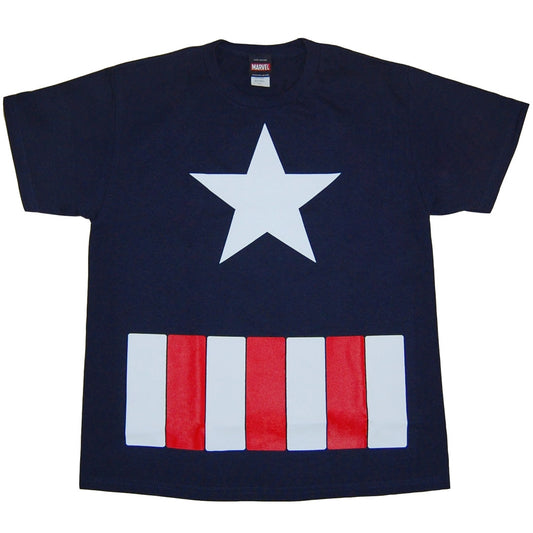 Captain America Costume Juvy T-Shirt