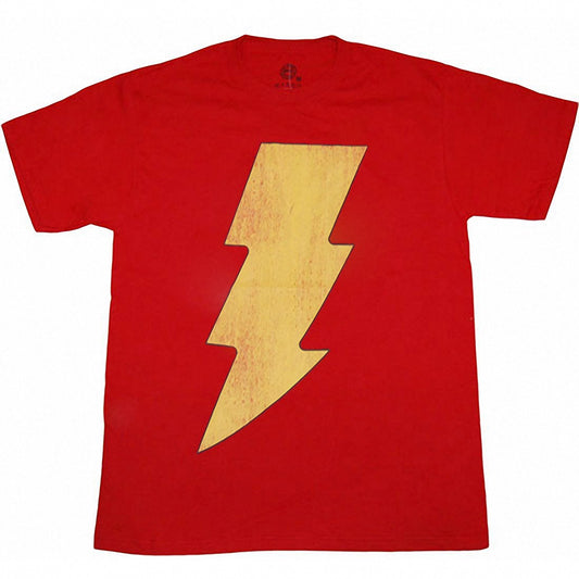 Shazam Distressed Logo T-Shirt