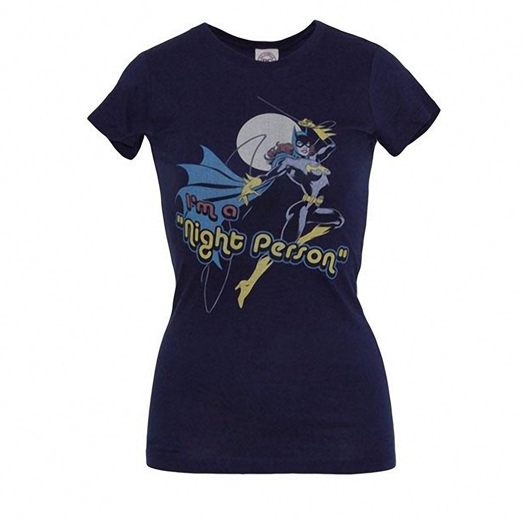 Batgirl Night Person Junior Ladies T-Shirt