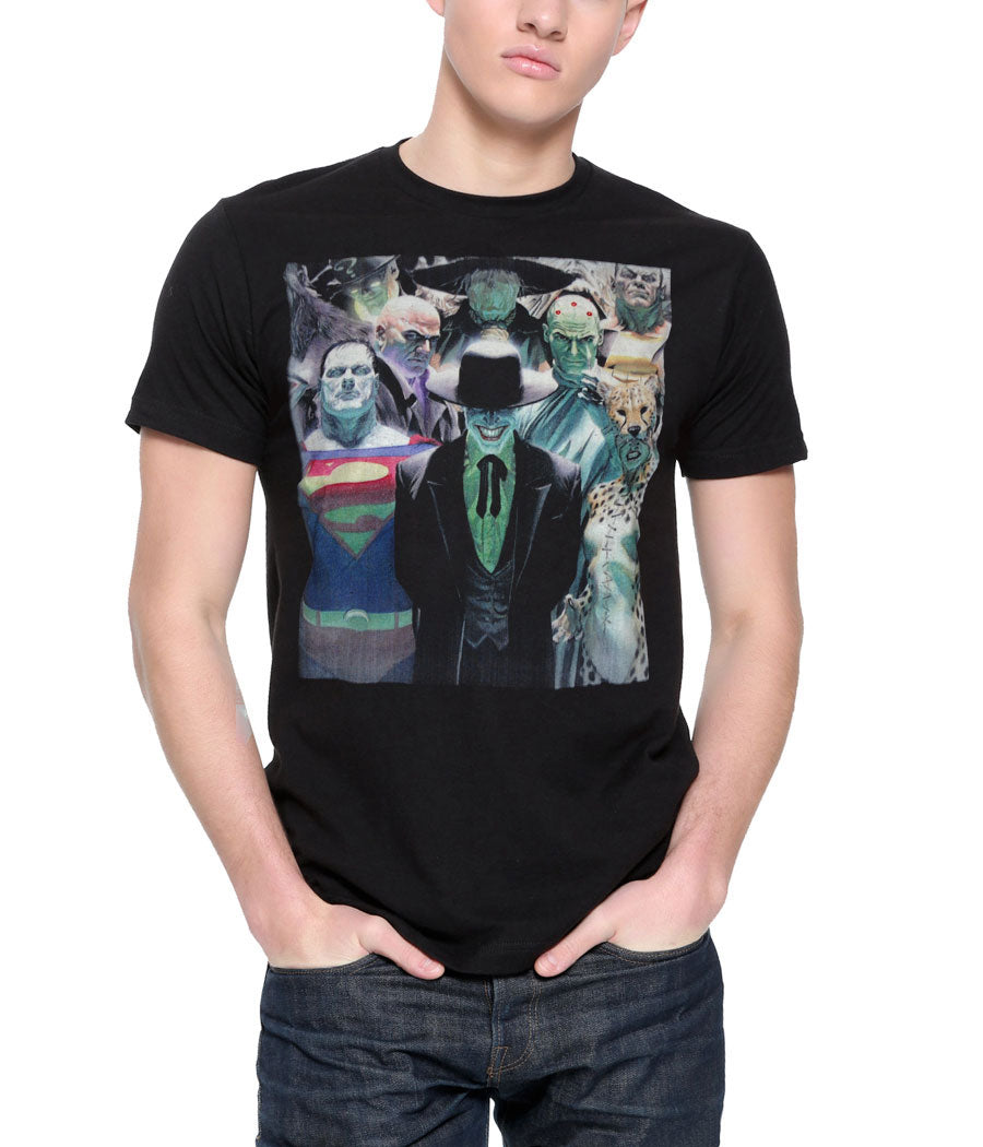 Justice League Alex Ross Villains T-Shirt