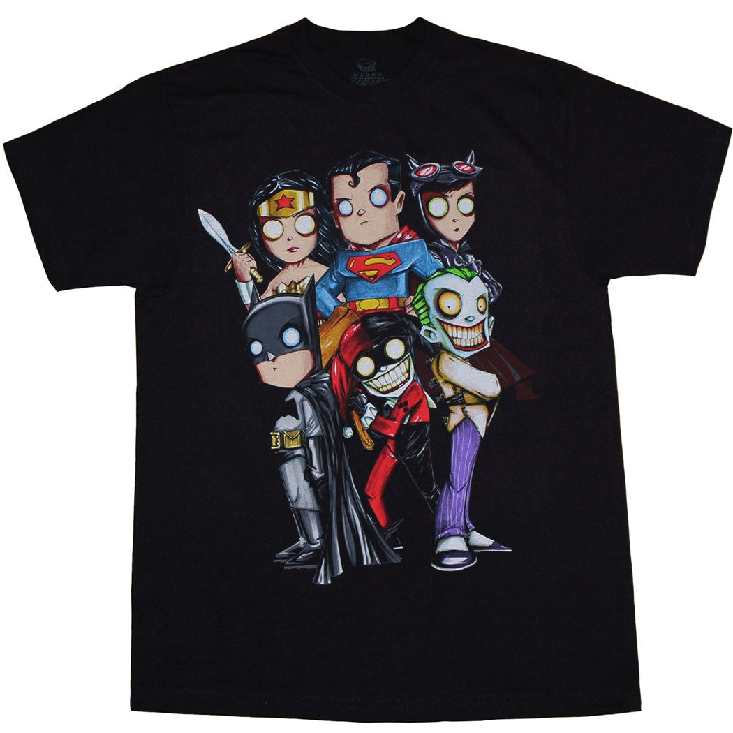 DC Comic Japanese Group T-Shirt