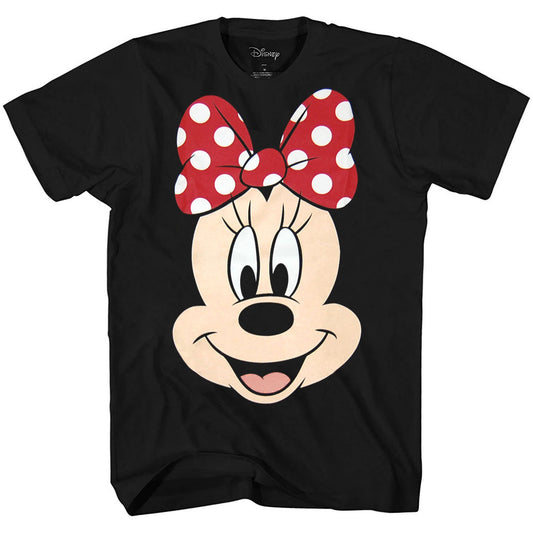 Disney Minnie Mouse Face Big Smile T-Shirt