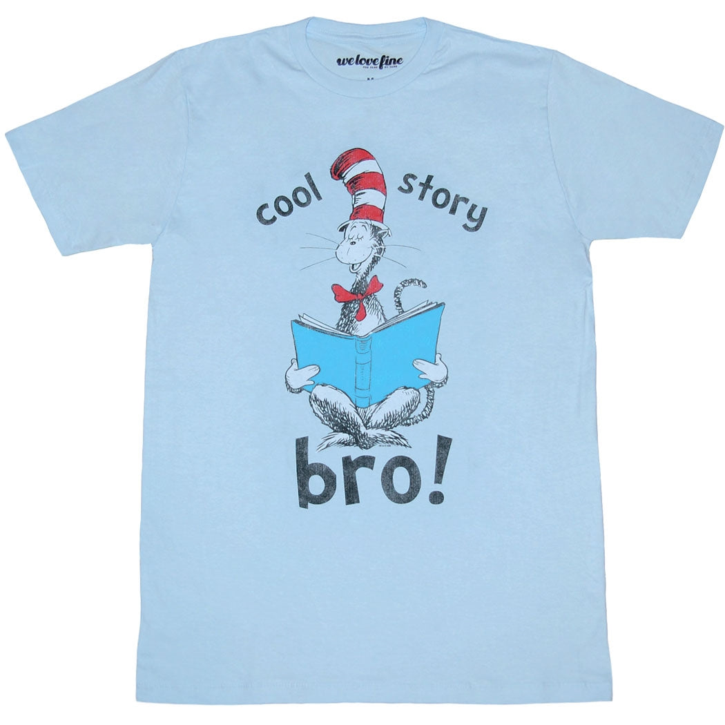 Dr. Seuss Cat In The Hat Cool Story Bro T-Shirt