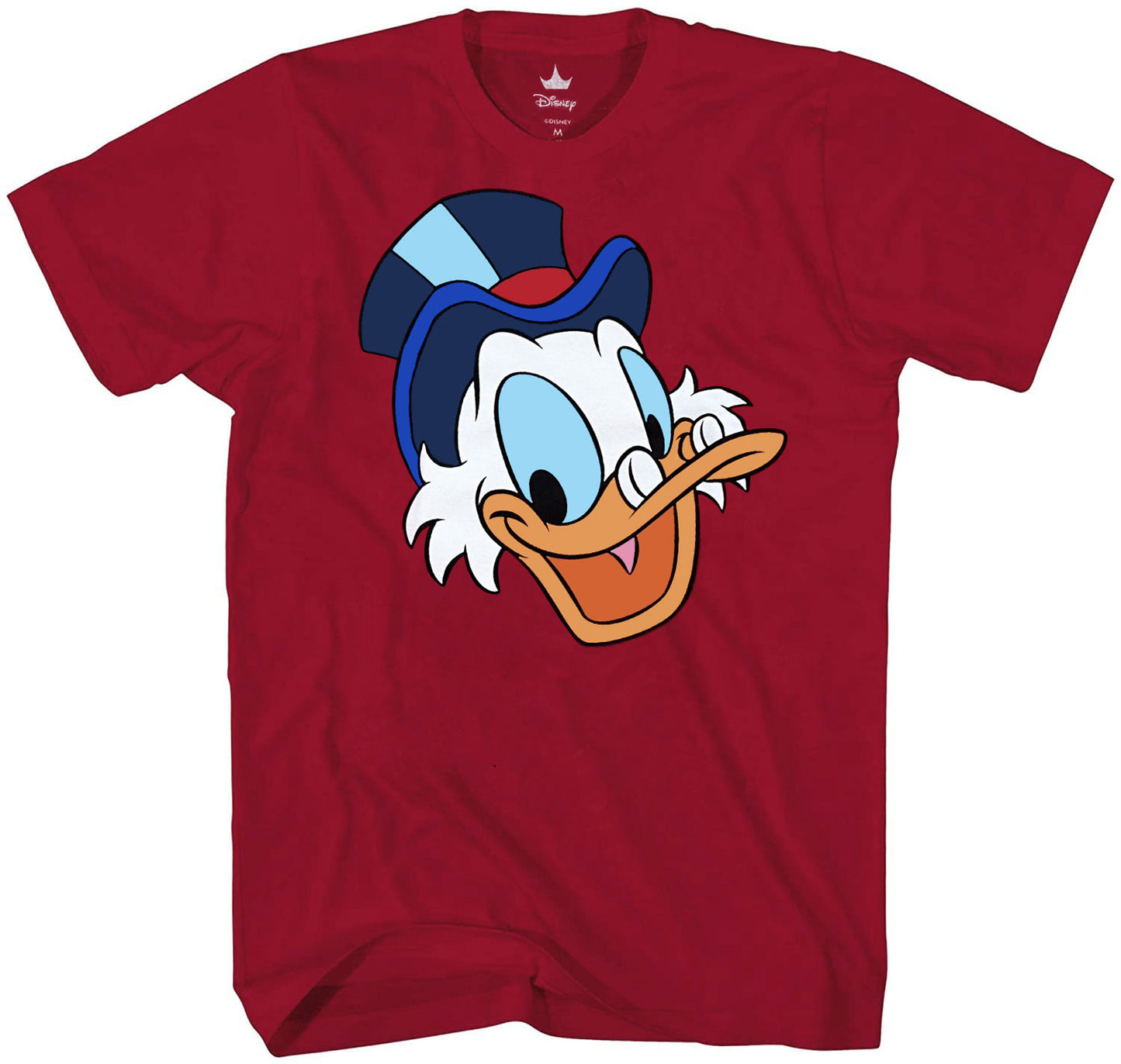 DuckTales Uncle Scrooge McDuck Face T-Shirt