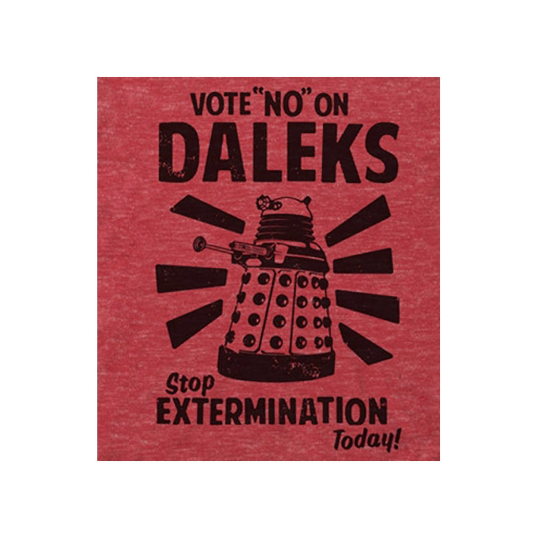 Doctor Who Vote No On Daleks T-Shirt