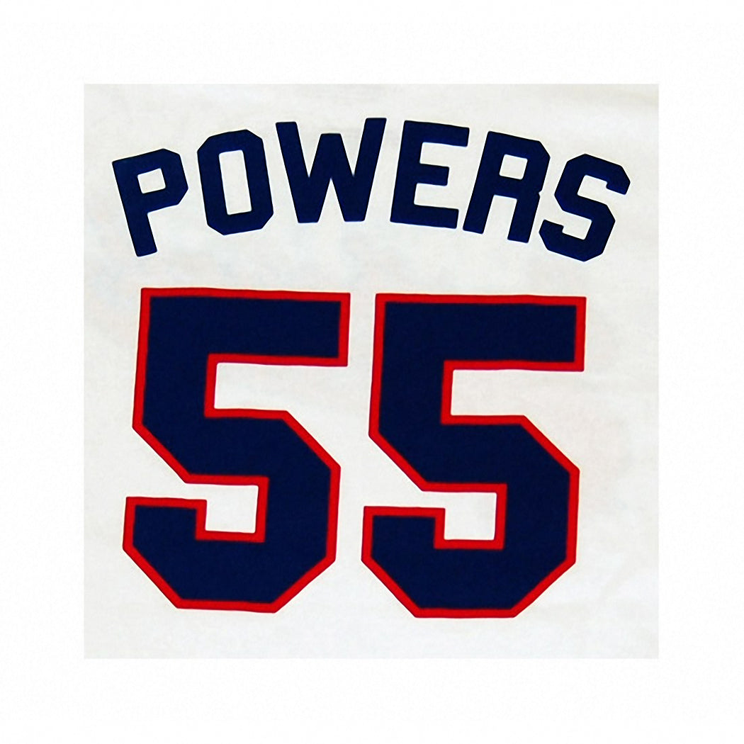 Eastbound & Down Charros Kenny Powers White Jersey Shirt