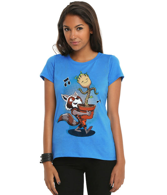 Guardians of The Galaxy Best of Friends Junior T-Shirt