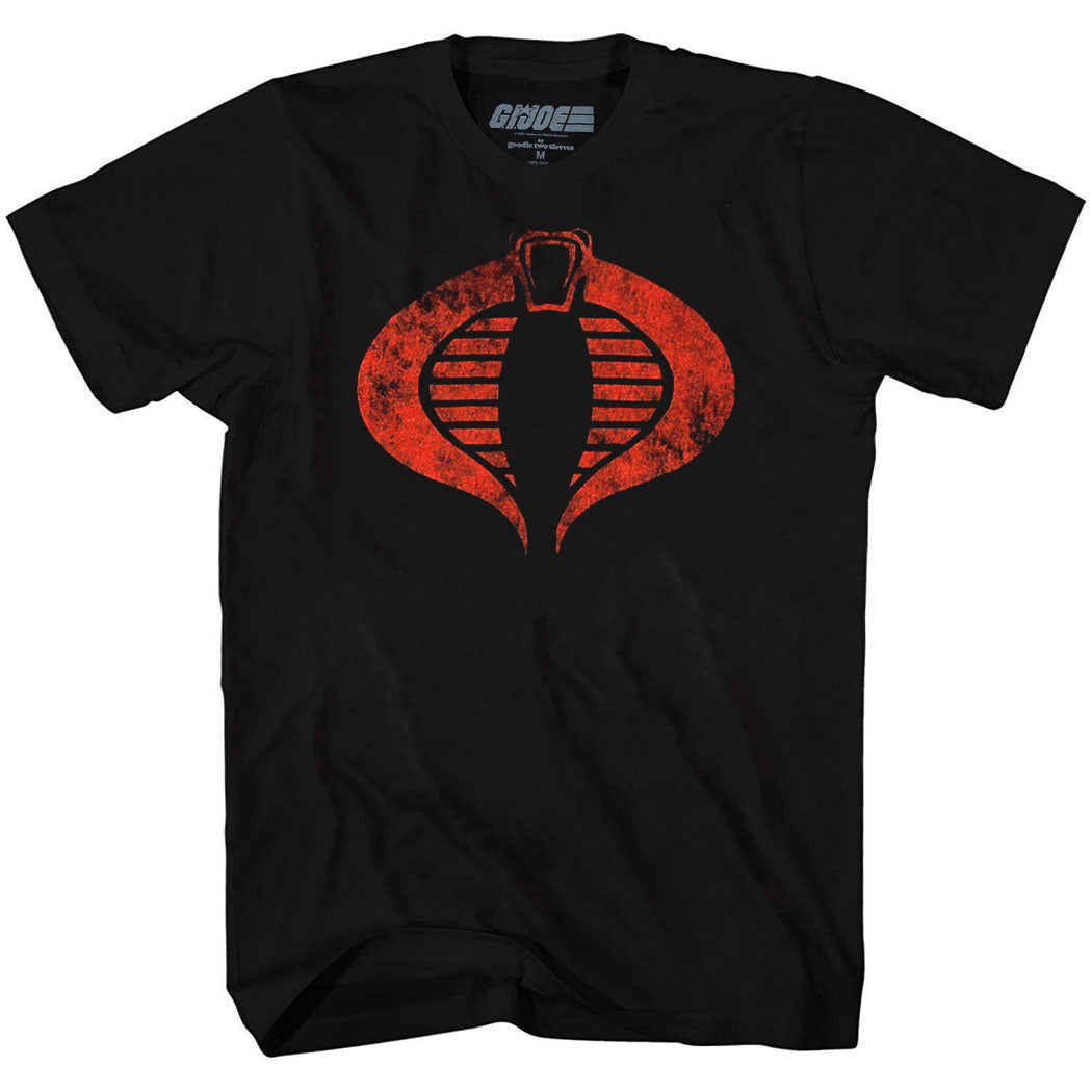 G.I. Joe Cobra Commander Distressed Symbol T-Shirt
