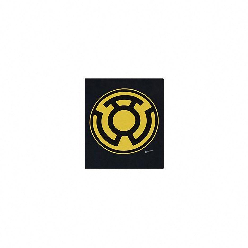 Sinestro Corps Symbol Black T-Shirt