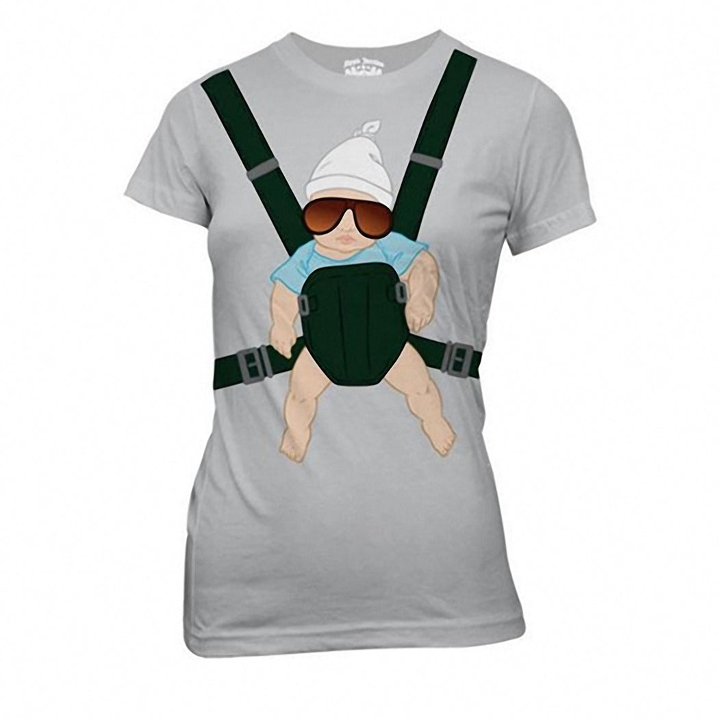 Hangover Baby Bjorn Junior Ladies T-Shirt
