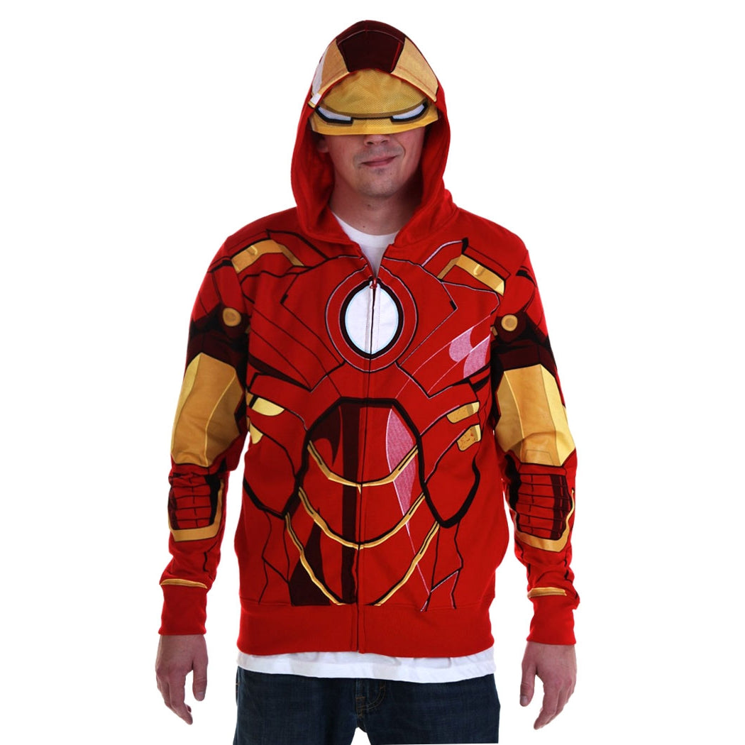 Iron Man Costume Adult Hoodie