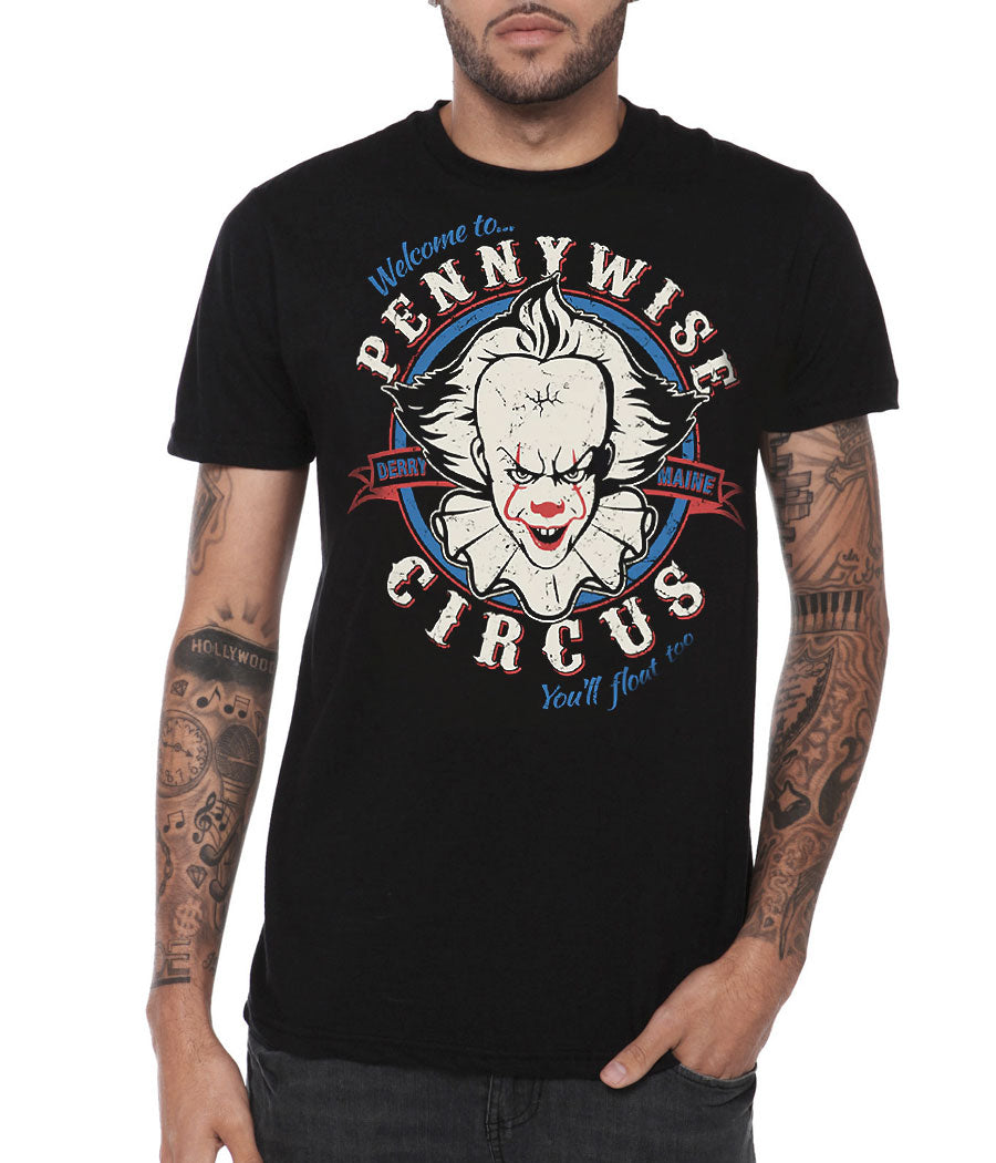 Stephen King's "IT" Pennywise Circus T-Shirt
