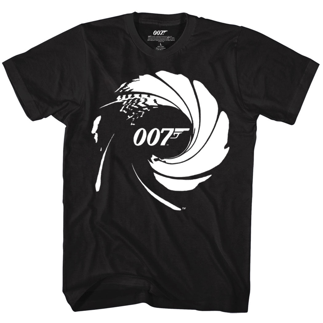 James Bond 007 Barrel Gun Logo T-Shirt