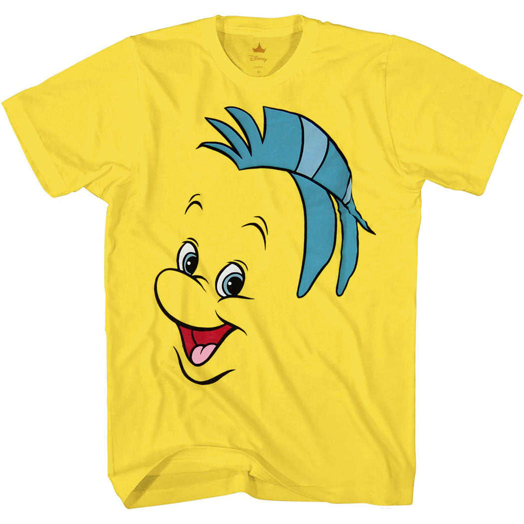 The Little Mermaid Flounder Face TShirt