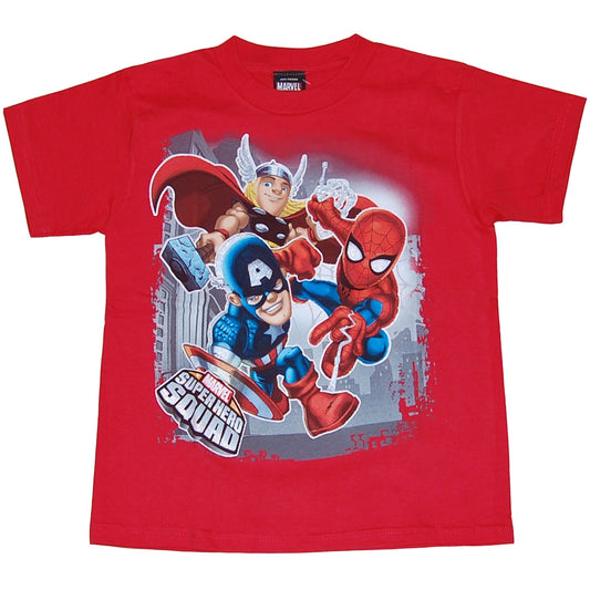 Marvel Comics Hero Squad Big 3 Juvy T-Shirt