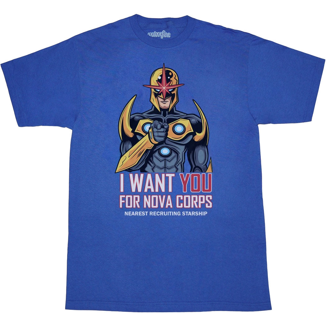 I Want You For Nova Corps T-Shirt