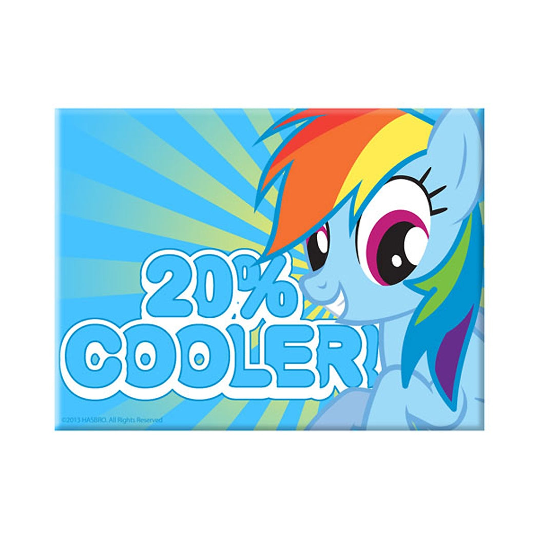 My Little Pony Rainbow Dash 20% Cooler Magnet