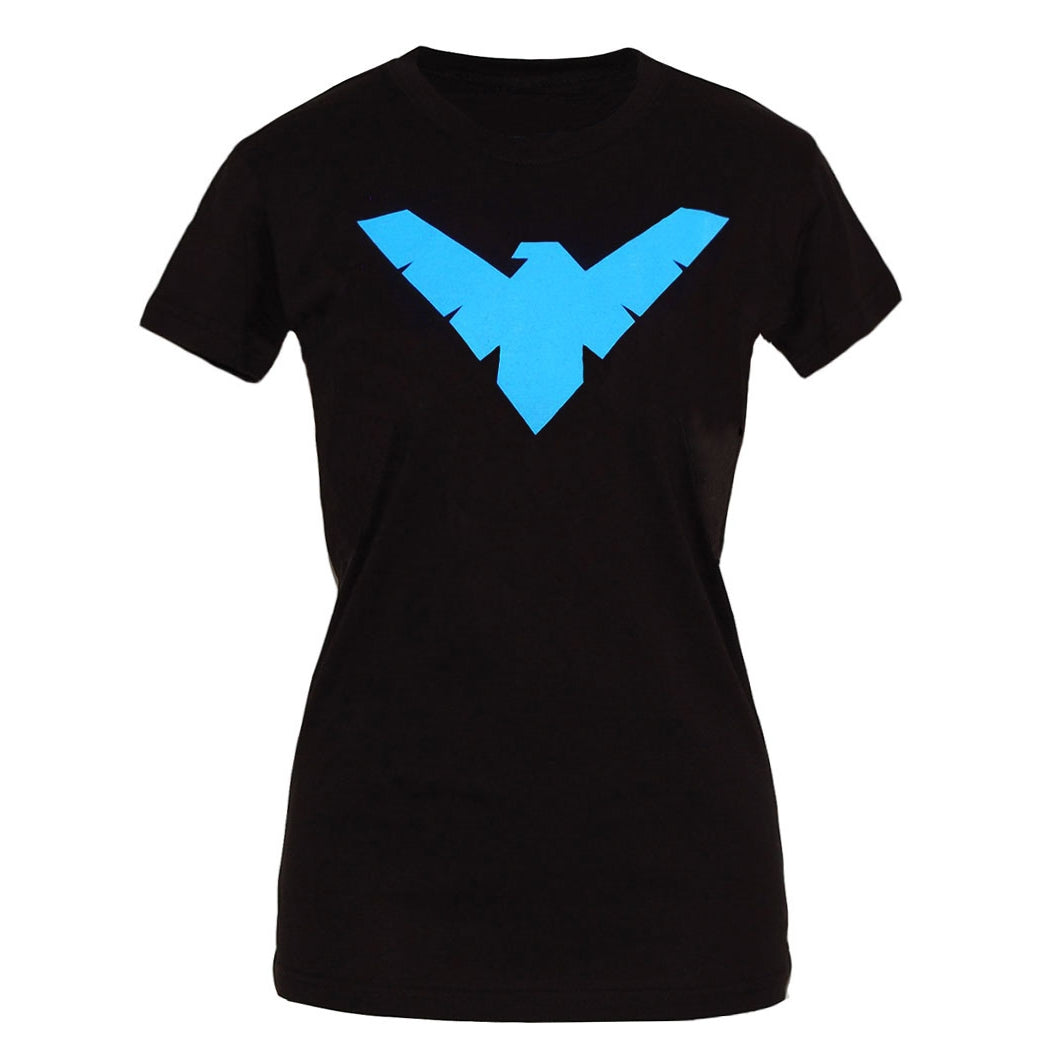 Nightwing Symbol Junior Ladies T-Shirt