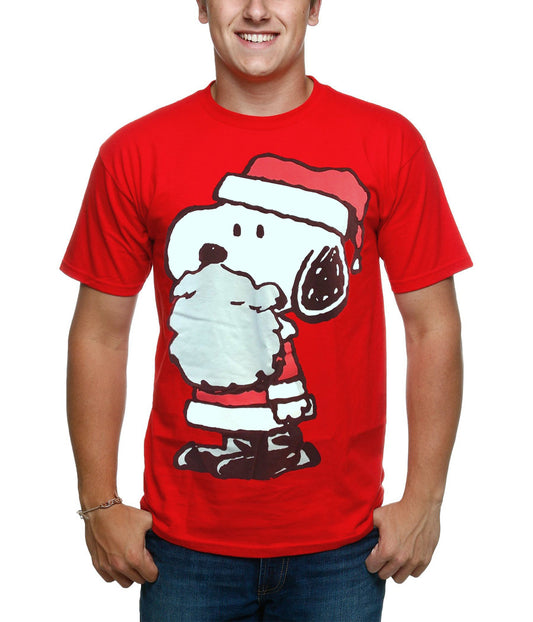 Peanuts Snoopy Santa Costume T-Shirt