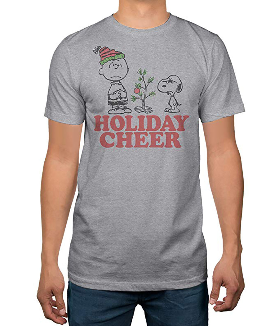 Peanuts Snoopy Charlie Brown Holiday Cheer Christmas T-Shirt