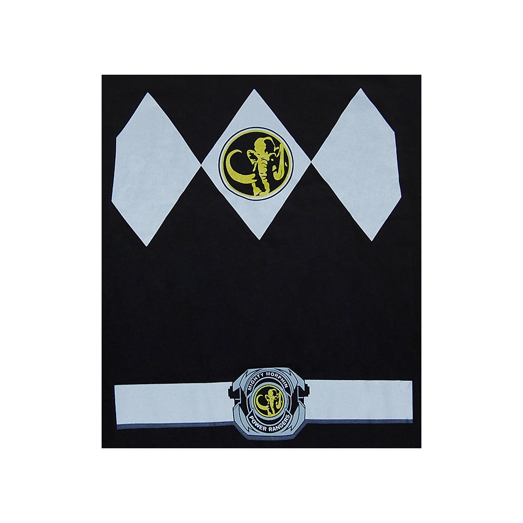 Mighty Morphin Power Rangers Black Ranger Costume T-Shirt