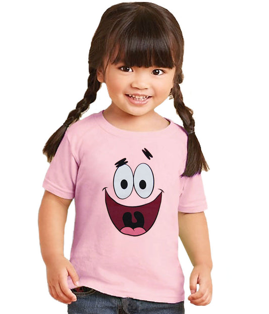 Patrick Star Face Toddler T-Shirt