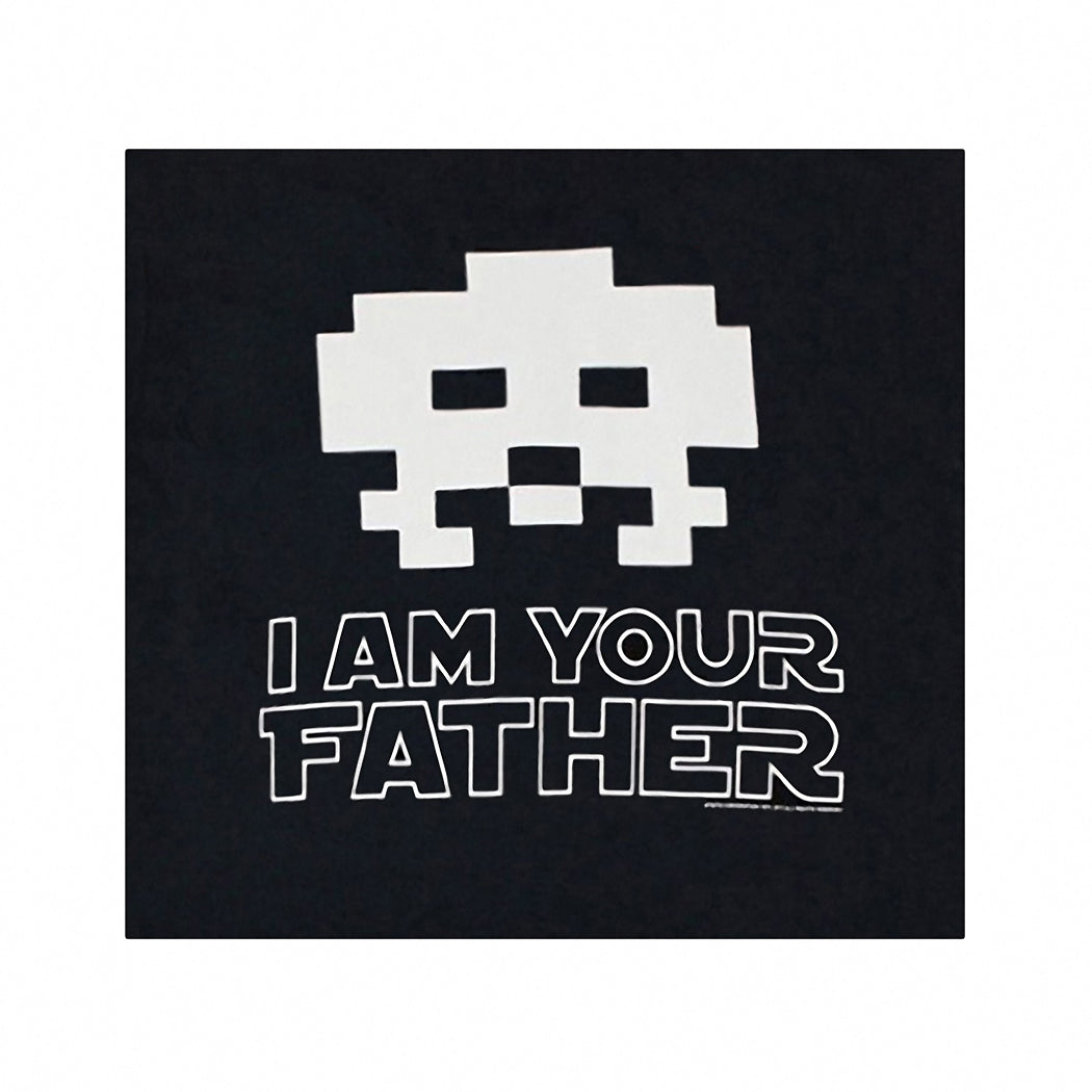 Space Invaders Alien Father T-Shirt
