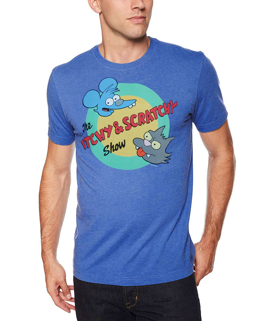 The Simpsons Itchy and Scratchy Show Logo T-Shirt