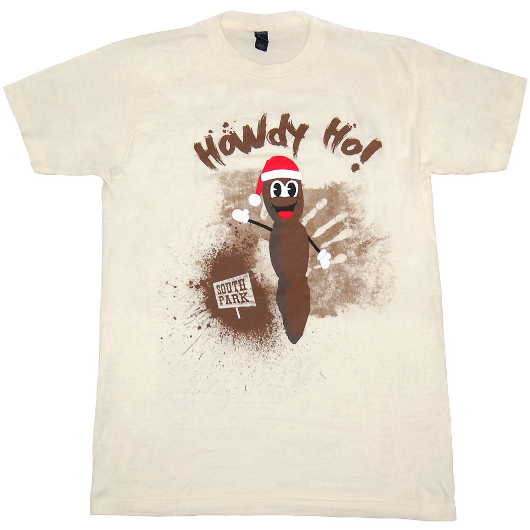 1999 SOUTH PARK Mr. HANKEY the Christmas Poo Howdy Ho Vintage T Shirt