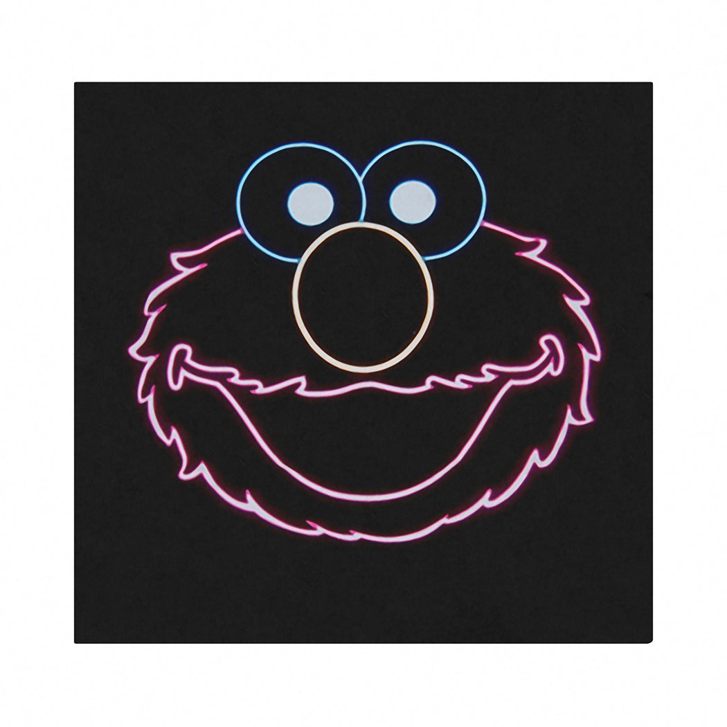 Sesame Street Neon Elmo Face T-Shirt